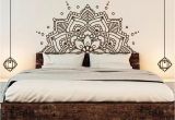 Half Size Wall Murals Half Mandala Wall Sticker with Multiple Color & Size