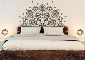 Half Size Wall Murals Half Mandala Wall Sticker with Multiple Color & Size