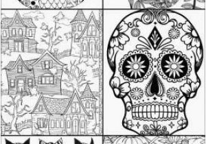 Halloween Adult Coloring Page Beautiful Coloring Pages to Color Line for Free for Adults