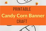 Halloween Candy Corn Coloring Page Grab This Cute Printable Candy Corn Banner Craft for Kids A
