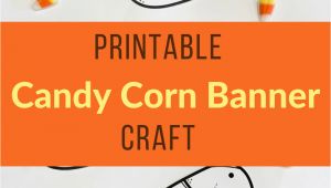 Halloween Candy Corn Coloring Page Grab This Cute Printable Candy Corn Banner Craft for Kids A