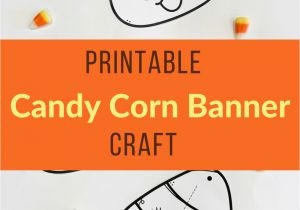 Halloween Candy Corn Coloring Page Grab This Cute Printable Candy Corn Banner Craft for Kids A