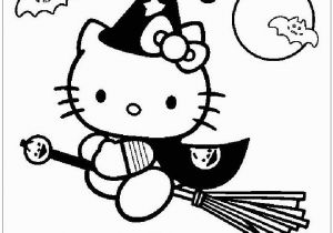 Halloween Coloring Pages Hello Kitty Hello Kitty Go to Play Halloween Coloring Page Free