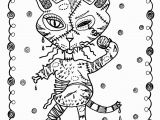 Halloween Frankenstein Coloring Pages 5 Pages Fantasy Cats Instant S Scarry Halloween