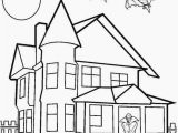 Halloween Haunted House Coloring Pages Printable Haunted House Coloring Pages