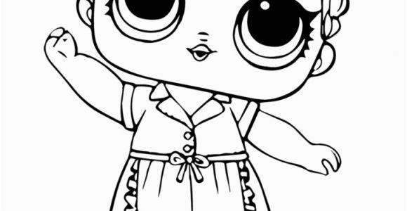 Halloween Lol Doll Coloring Pages Lol Surprise Coloring Sleeping B B