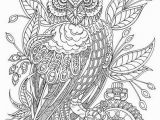 Halloween Owl Coloring Page Steampunk Owl Printable Adult Coloring Page From Favoreads