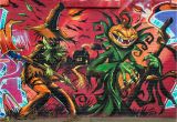 Halloween Wall Mural Ideas Beste Halloween Graffiti Bilder