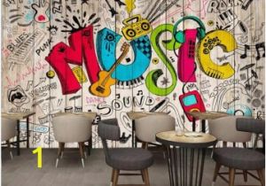 Hand Drawn Wall Murals Buy Music Wood Wall Decor and Get Free Shipping Best