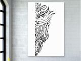 Hand Drawn Wall Murals Owl Drawing Illustration Art Hand Drawn Wall Art