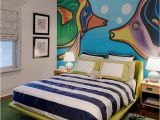 Hand Painted Bedroom Wall Murals Hand Painted Fish Wall Mural