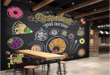 Hand Painted Murals Pricing Custom Restaurant Wallpaper Hand Painted Coffee Breakfast Bread 3d