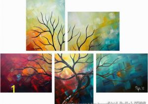 Hand Painted Tree Wall Murals Abstract Painting Painting asian Painting Tree