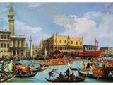 Hand Painted Wall Murals Artist Amazon Various Artists Bucentaur S Return to the Pier