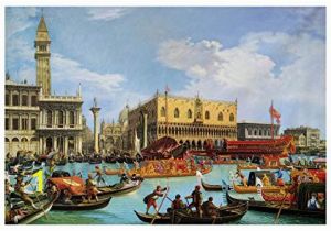 Hand Painted Wall Murals Artist Amazon Various Artists Bucentaur S Return to the Pier