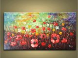 Hand Painted Wall Murals Artist original Impressionist Palette Knife Artist Oil