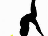 Hand Painted Wall Murals with Gymnastics Silhouettes 11 Best Gymnastics Images