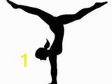 Hand Painted Wall Murals with Gymnastics Silhouettes 11 Best Gymnastics Images