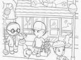 Handy Manny Coloring Pages Handy Manny Party On Pinterest