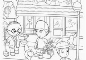 Handy Manny Coloring Pages Handy Manny Party On Pinterest