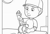 Handy Manny Coloring Pages to Print Handy Manny 1 Free Disney Coloring Sheets