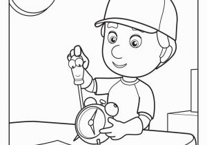 Handy Manny Coloring Pages to Print Handy Manny 1 Free Disney Coloring Sheets