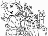 Handy Manny Coloring Pages to Print Handy Manny Coloring Page Download & Print Line