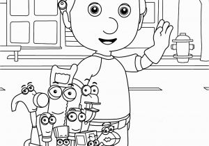 Handy Manny Coloring Pages to Print Handy Manny Coloring Pages for Kids Printable Free