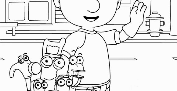 Handy Manny Coloring Pages to Print Handy Manny Coloring Pages for Kids Printable Free