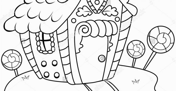 Hansel and Gretel Candy House Coloring Page Hansel and Gretel Candy House Coloring Page Coloring Pages