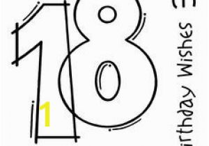 Happy 18th Birthday Coloring Pages 131 Best Digital Stamps Get Better Wishes Images