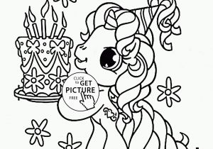 Happy 5th Birthday Coloring Pages My Little Pony Happy Birthday Coloring Page Inspirationa My Little