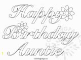 Happy Birthday Aunt Coloring Pages Awesome Birthday Coloring Pages for Aunts Heart Coloring Pages