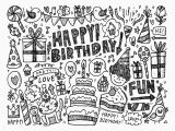 Happy Birthday Coloring Pages for Adults B Wp Content 2019 08