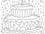 Happy Birthday Coloring Pages for Adults Birthday Coloring Pages for Adults at Getcolorings