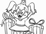 Happy Birthday Coloring Pages for Girls Birthday Coloring Page