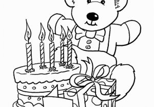 Happy Birthday Coloring Pages for Nana Birthday Bear for Nana Coloring Page Twisty Noodle