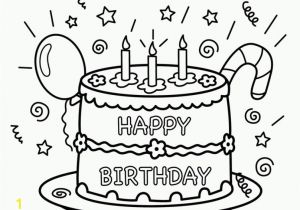 Happy Birthday Coloring Pages Free to Print Happy Birthday Coloring Pages Free Printable