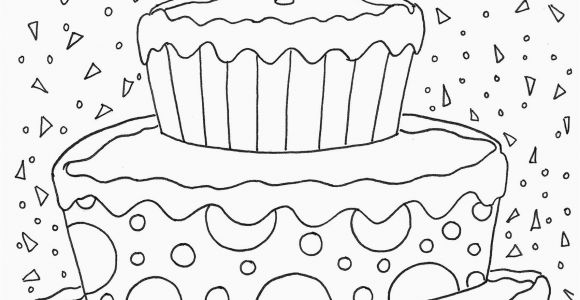 Happy Birthday Coloring Pages Printable 28 Happy Birthday Coloring Page In 2020 with Images