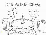 Happy Birthday Coloring Pages Printable Free 40 Free Printable Happy Birthday Coloring Pages Coloring