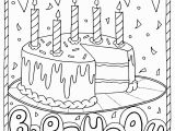 Happy Birthday Coloring Pages Printable Free Coloring Pages