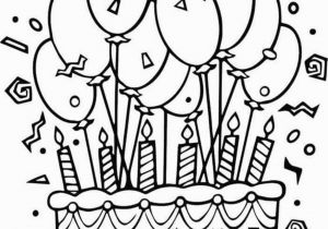 Happy Birthday Coloring Pages Printable Free Free & Easy to Print Happy Birthday Coloring Pages Tulamama