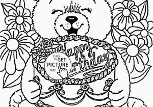 Happy Birthday Coloring Pages Printable Free Get This Happy Birthday Coloring Pages Free Printable