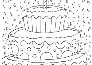 Happy Birthday Coloring Pages Printable Free Happy Birthday Coloring Page Coloring Pages for Kids