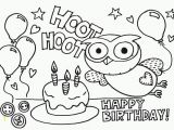 Happy Birthday Coloring Pages Printable Printable Coloring Pages for A Birthday Coloring Home