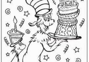 Happy Birthday Dr Seuss Coloring Pages Pin by Colleen On Reading Ela