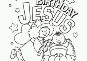 Happy Birthday Jesus Printable Coloring Pages Happy Birthday Jesus Clip Art