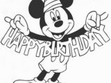 Happy Birthday Mickey Mouse Coloring Pages 42 Best Birthday Card Ideas Images On Pinterest