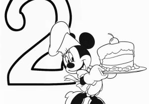 Happy Birthday Mickey Mouse Coloring Pages Happy Birthday Coloring Pages