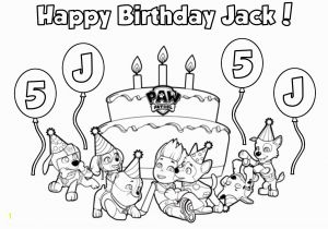 Happy Birthday Paw Patrol Coloring Pages Paw Patrol Party Games and Ideas